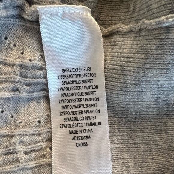 ADRIANNA PAPPEL BELL SLLEVE CREW NECK SOFT SWEATER - Picture 6 of 7